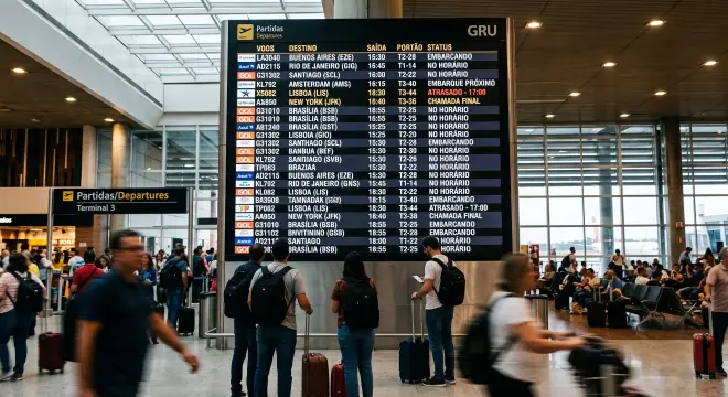 Meu voo atrasou: quais são os direitos do passageiro?
